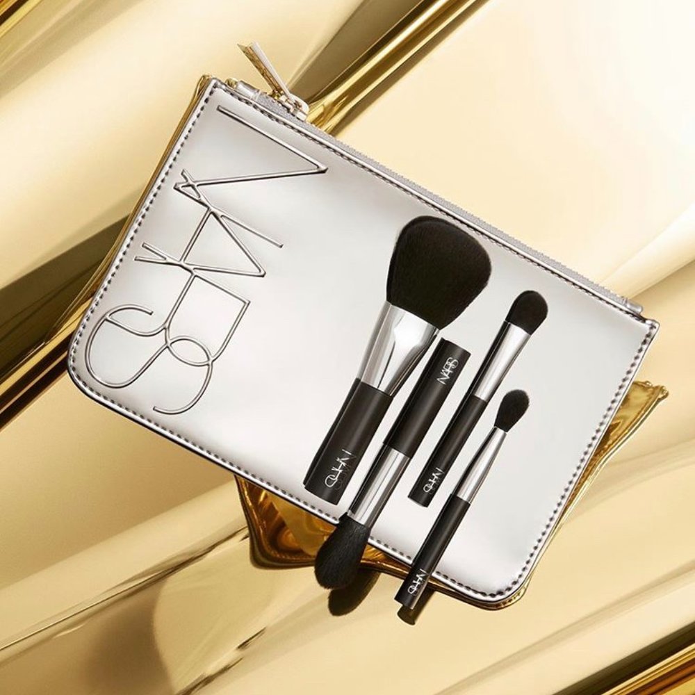 Nars Mini Brush Set With Added Mini Blush/Bronzer Brush!!!BNIB!!!